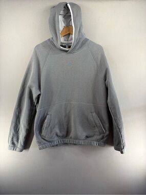 James Perse Men Crewneck Hoodie Pullover Size 2 Gray Long Sleeve